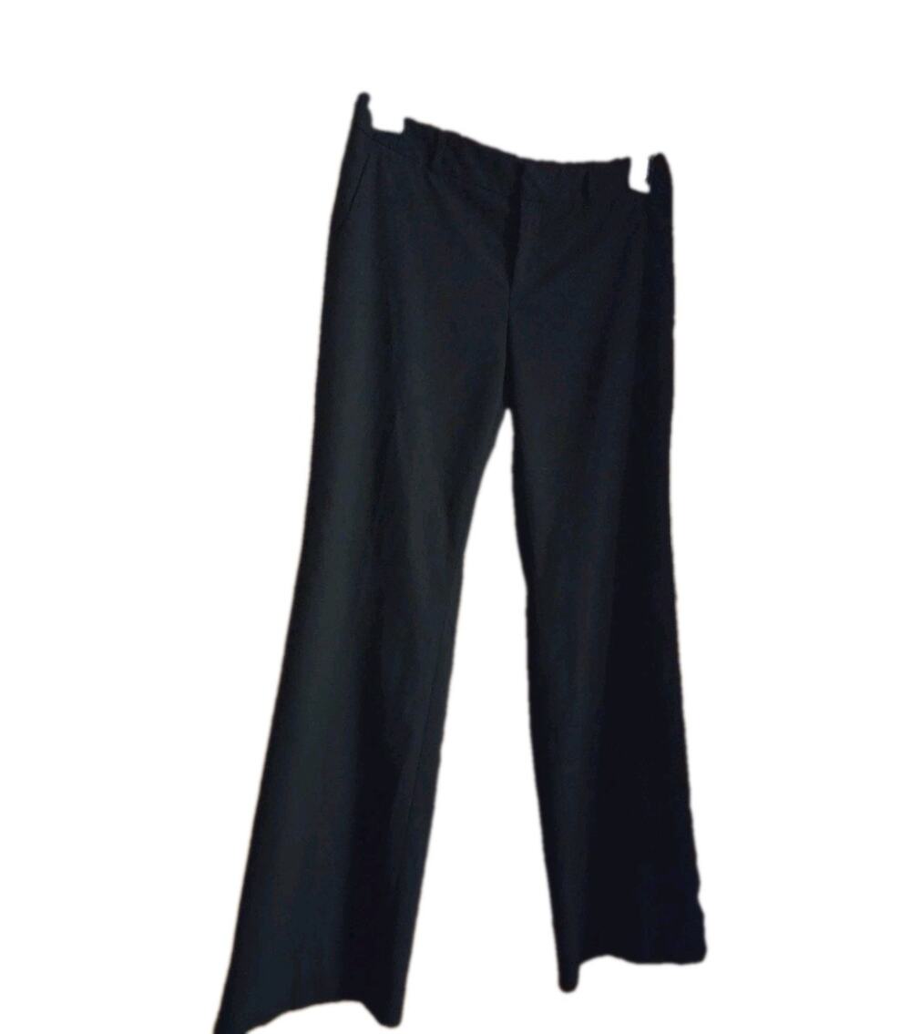 Banana Republic Dress Pants Martin Fit Womens Size 8P Black